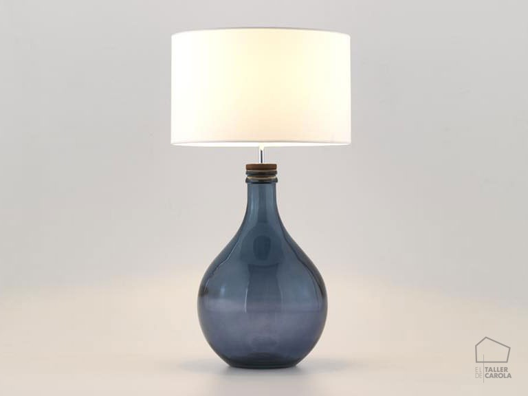 002snac093-lampara-sobremesa-botella-cristal-azul-con-pantalla