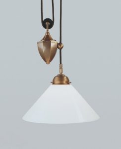 Lámpara Modernista Polea