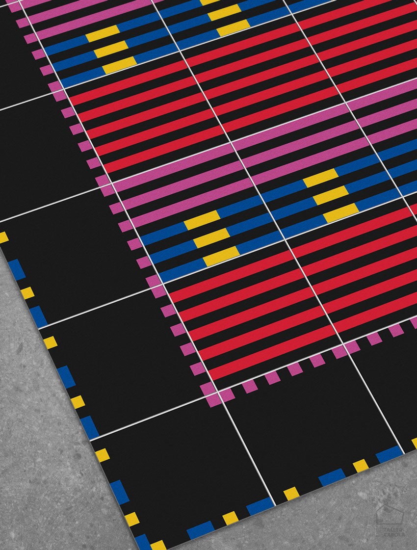 Alfombra Hidráulica MIT Negra El Taller de Carola