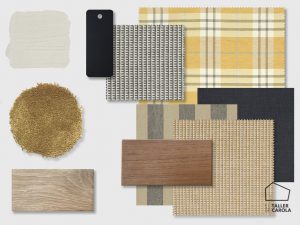 moodboard proyecto decoración salón